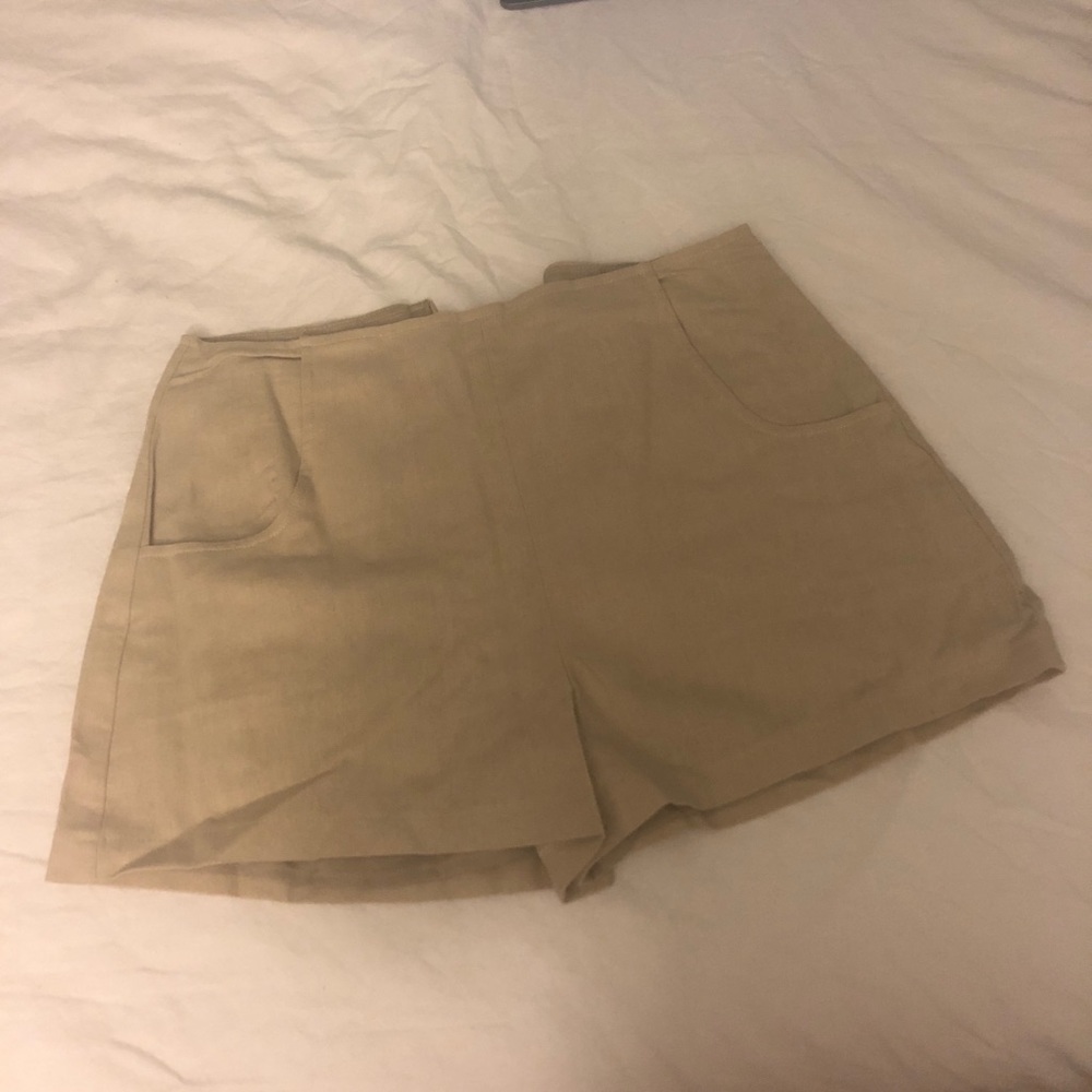 NWOT Leith Tan Shorts